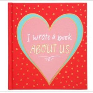 'I Wrote A Book About Us' Fill-In-Blank Gift Book - GREAT VDAY GIFT!!!